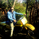 David Lyttle on his dirt bike